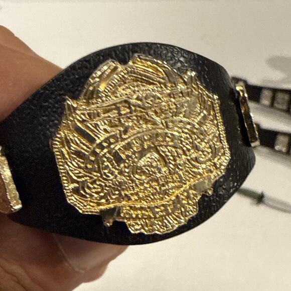 WWE Tag Team Championship Title Belt Set lot Of Action Figure Accessories TNA - Picture 9 of 10